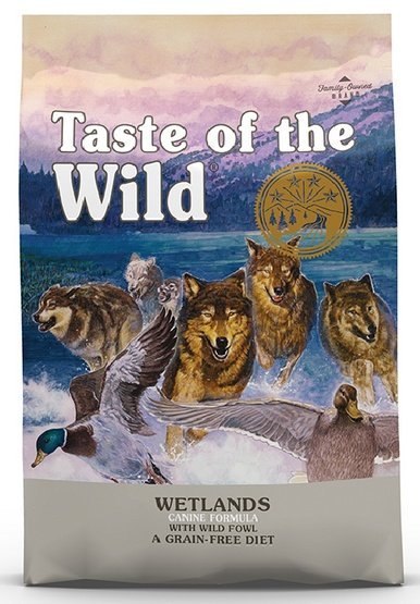 Taste of the Wild Wetlands Canine z mięsem z dzikiego ptactwa 5,6kg Taste of the Wild Wetlands Canine z mięsem z dzikiego ptactwa 5,6kg