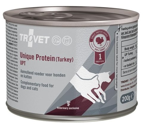 Trovet Unique Protein UPT Indyk dla psa i kota puszka 200g Trovet Unique Protein UPT Indyk dla psa i kota puszka 200g