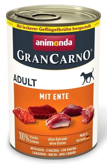 Animonda GranCarno Original Adult Ente Kaczka puszka 400g Animonda GranCarno Original Adult Ente Kaczka puszka 400g