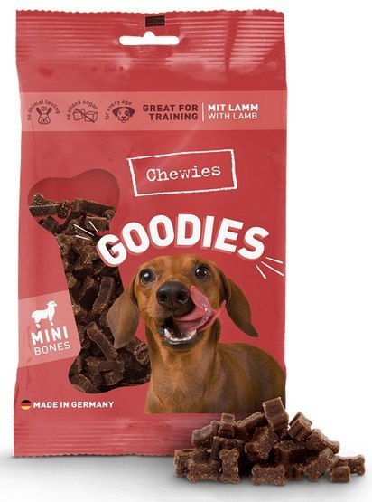 Chewies Goodies (Training) Kosteczki Mini Jagnięcina 125g Chewies Goodies (Training) Kosteczki Mini Jagnięcina 125g