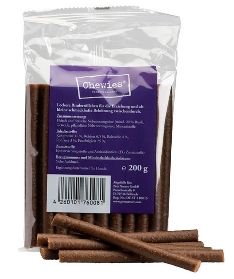 Chewies Rolls Wołowina 200g Chewies Rolls Wołowina 200g