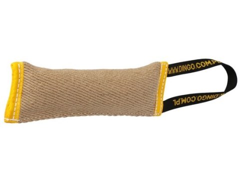 Dingo Zabawka dla psa - Szarpak z juty z uchwytem i piszczałką 28/6cm Dingo Zabawka dla psa - Szarpak z juty z uchwytem i piszczałką 28/6cm
