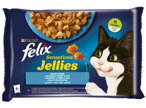 Felix Sensations Ryba saszetki 4x85g Felix Sensations Ryba saszetki 4x85g