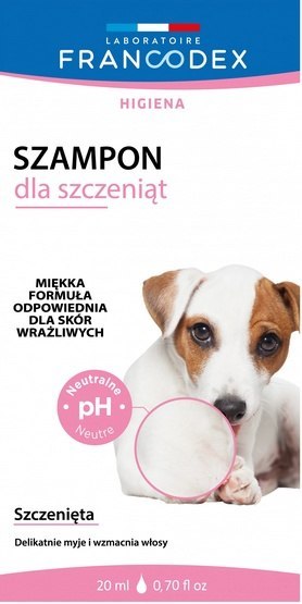 Francodex Szampon dla szczeniąt saszetka 20ml Francodex Szampon dla szczeniąt saszetka 20ml