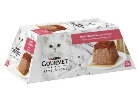Gourmet Revelations mus z łososiem 2x57g Gourmet Revelations mus z łososiem 2x57g