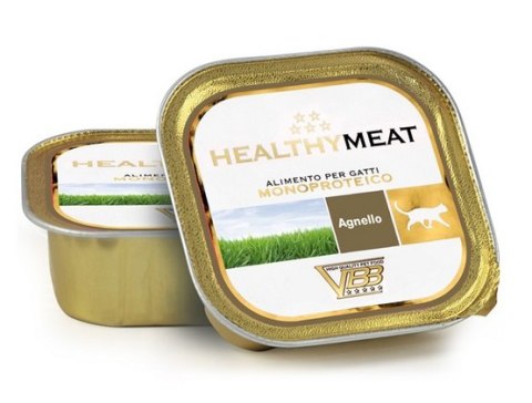 Healthy Meat Kot Mono Jagnięcina tacka 90g Healthy Meat Kot Mono Jagnięcina tacka 90g