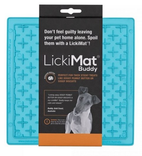 LickiMat Buddy Krzyżyk miękki turkusowy LickiMat Buddy Krzyżyk miękki turkusowy
