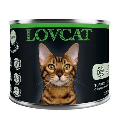 Lovcat Best Turkey & Duck puszka 200g Lovcat Best Turkey & Duck puszka 200g