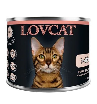 Lovcat Pure Salmon puszka 190g Lovcat Pure Salmon puszka 190g