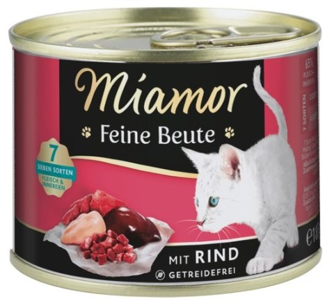 Miamor Feine Beute Rind - wołowina puszka 185g Miamor Feine Beute Rind - wołowina puszka 185g