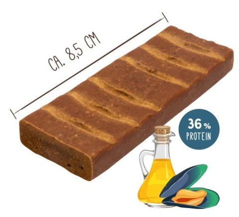 Sammy's Fitness Slice Baton proteinowy Małże i olej z łososia 25g Sammy's Fitness Slice Baton proteinowy Małże i olej z łososia 25g