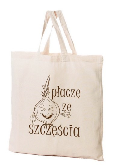 Torba bawełniana 38x42x10cm Warzywa i Owoce - cebula Torba bawełniana 38x42x10cm Warzywa i Owoce - cebula