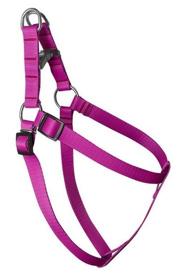 CHABA Szelki regulowane gładkie 1-40cm fuksja CHABA Szelki regulowane gładkie 1-40cm fuksja
