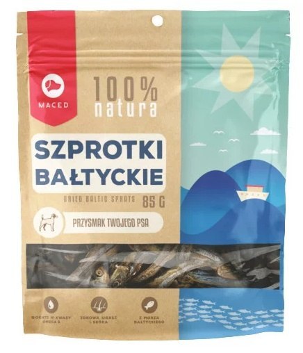 Maced 100% Natura Szprotka bałtycka 85g Maced 100% Natura Szprotka bałtycka 85g