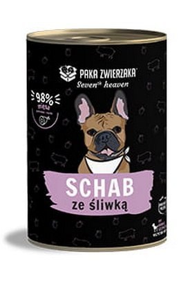 Paka Zwierzaka Seventh Heaven Pork & Plum puszka 400g Paka Zwierzaka Seventh Heaven Pork & Plum puszka 400g