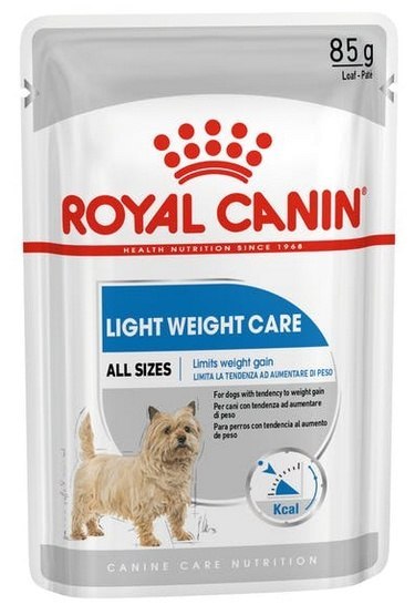 Royal Canin Light Weight Care karma mokra dla psów dorosłych, wszystkich ras z tendencją do nadwagi saszetka 85g Royal Canin Light Weight Care karma mokra dla psów dorosłych, wszystkich ras z tendencją do nadwagi saszetka 85g