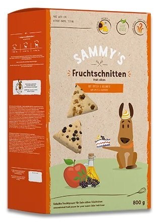 Sammy's Fruit Slices Owocowe Trójkąty 800g Sammy's Fruit Slices Owocowe Trójkąty 800g