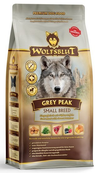Wolfsblut Dog Grey Peak Small - koza i bataty 7,5kg Wolfsblut Dog Grey Peak Small - koza i bataty 7,5kg