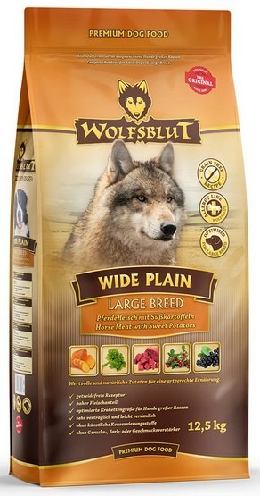 Wolfsblut Dog Wide Plain Large Breed - konina i bataty 12,5kg Wolfsblut Dog Wide Plain Large Breed - konina i bataty 12,5kg